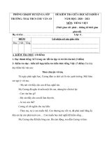 Tải Đề thi giữa học kì 1 lớp 4 môn Tiếng Việt trường Tiểu học Chu Văn An, Đắk Lắk năm 2020 - 2021 - Đề kiểm tra giữa học kì 1 lớp 4 môn Tiếng Việt