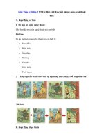 Tải Giải Tiếng Việt lớp 3 VNEN: Bài 24B: Em biết những môn nghệ thuật nào? - Giải bài tập Tiếng Việt lớp 3 tập 2