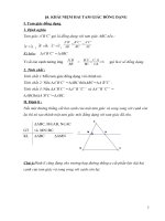 HÌNH HỌC 8 TUẦN 4