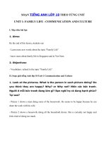 Tải Tiếng Anh lớp 10 Unit 1 Communication and Culture - Soạn Communication and Culture Unit 1 lớp 10 đầy đủ nhất