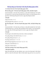 Tải Bài tập nâng cao Toán lớp 5: Bài toán về hai chuyển động ngược chiều - Bài tập nâng cao Toán lớp 5