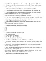 Tải Trắc nghiệm Lịch sử lớp 10 bài 16: Thời Bắc thuộc và các cuộc đấu tranh giành độc lập dân tộc (Tiếp theo) - Trắc nghiệm Lịch sử lớp 10 có đáp án