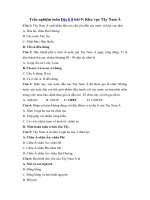 Tải Trắc nghiệm Địa lí 8 bài 9 - Khu vực Tây Nam Á