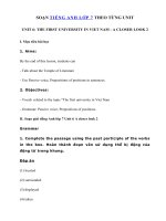 Tải Unit 6 lớp 7 A closer look 2 - Tiếng Anh 7 Unit 6 The first university in Viet Nam| Giải bài tập SGK tiếng Anh lớp 7 Unit 6 A closer look 2