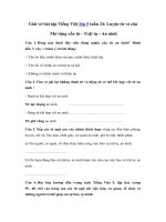 Tải Giải vở bài tập Tiếng Việt lớp 5 tuần 24: Mở rộng vốn từ - Trật tự - An ninh - Giải sách bài tập Tiếng Việt 5 tuần 24: Luyện từ và câu