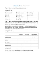 Tải Tiếng Anh 7 Unit 1: Communication - Soạn Anh 7 trang 11 Unit 1 Tiếng Anh 7 mới