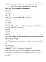 Tải Bài tập trắc nghiệm Lịch sử 9 bài 28 - Xây dựng chủ nghĩa xã hội ở miền Bắc, đấu tranh chống đế quốc Mỹ và chính quyền Sài Gòn ở miền Nam (1954 - 1965)