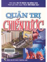 Quản trị chiến lược đoàn thị hồng vân (chủ biên), kim ngọc đạt 