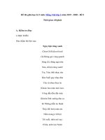 Tải Đề thi giữa học kì 2 môn Tiếng Việt lớp 3 năm 2019 - 2020 - Đề 5 - Đề kiểm tra giữa kì 2 môn Tiếng Việt lớp 3 có đáp án