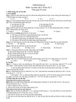 Download Đề kiểm tra 1 tiết vật lý 10 kì 2 chuẩn