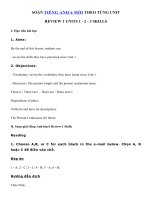 Tải Review 1 lớp 6 Skills - Soạn tiếng Anh 6 Review 1 | Giải bài tập SGK tiếng Anh 6 mới Review 1 Units 1 - 2 - 3