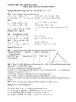 Khối 6: Hướng dẫn học các môn tuần 21