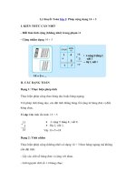 Tải Lý thuyết Toán lớp 1: Phép cộng dạng 14 + 3 - Lý thuyết môn Toán 1
