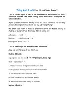 Tải Tiếng Anh 7 Unit 11: A Closer Look 2 - Soạn Anh 7 trang 51, 51 Unit 11 Tiếng Anh 7 mới