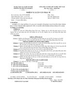 Nghiên cứu ảnh hưởng của ma sát âm đối với móng cọc ép dưới công trình nhà 5 tầng trong điều kiện đất yếu và nước nổi ở đồng bằng sông cửu long 