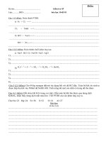 Download Đề kiểm tra 1 tiết hóa học 10 chương II