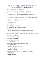 Tải Trắc nghiệm môn Lịch sử 8 bài 7 - Phong trào công nhân quốc tế cuối thế kỉ XIX - đầu thế kỉ XX