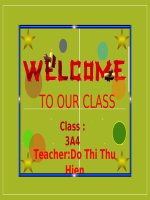 Tieng Anh 3- Tuan 16- Unit 10 What do you do at break time _ Lesson 1