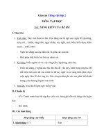 Tải Giáo án Tiếng Việt 2 tuần 10: Tập đọc - Sáng kiến của bé Hà - Giáo án Tập đọc lớp 2