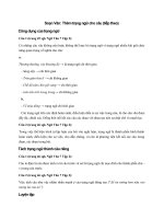 Tải Soạn Văn 7: Thêm trạng ngữ cho câu (tiếp theo) - Soạn văn lớp 7 Thêm trạng ngữ cho câu