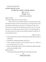 Tải Đề thi học kì 1 lớp 6 môn Ngữ Văn trường THCS Đức Giang, Hà Nội năm 2020 - 2021 - Đề kiểm tra học kì 1 môn Văn lớp 6 có đáp án