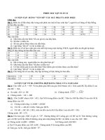 phiếu bài tập toán tuần 1 tháng 2 khối 6789