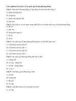 Tải Trắc nghiệm Lịch sử 6 bài 4 - Các quốc gia cổ đại phương Đông