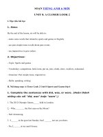 Tải Tiếng Anh 6 Unit 8: A Closer Look 2 - Soạn Tiếng Anh lớp 6 Unit 8 Sports and Games trang 19 20