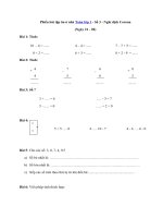 Tải Phiếu bài tập ôn ở nhà Toán lớp 1 - Số 3 - Nghỉ dịch Corona (Ngày 21 - 02) - Bài ôn tập ở nhà môn Toán lớp 1