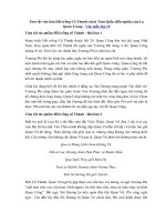 Tải Tóm tắt văn bản Hồi trống Cổ Thành (trích Tam Quốc diễn nghĩa) của La Quán Trung - Tóm tắt tác phẩm Hồi trống Cổ Thành