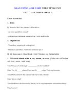 Tải Tiếng Anh 9 Unit 7: A Closer Look 2 - Soạn Tiếng Anh lớp 9 Unit 7: Recipes and Eating habits trang 11 - 12