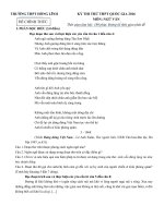 Tải Đề thi thử THPT Quốc gia năm 2016 môn Ngữ văn trường THPT Hồng Lĩnh, Hà Tĩnh - Đề thi thử đại học môn Ngữ văn năm 2016 có đáp án
