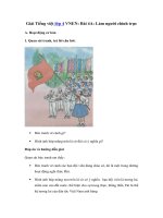 Tải Giải Tiếng việt lớp 4 VNEN: Bài 4A: Làm người chính trực - Giải bài tập Tiếng việt lớp 4