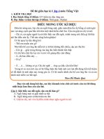 Tải Đề thi giữa kì 1 lớp 4 môn Tiếng Việt năm 2020 - 2021 - Đề thi Tiếng Việt giữa kì 1 lớp 4 Có đáp án