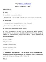 Tải Tiếng Anh 6 Unit 9: Communication - Soạn Tiếng Anh lớp 6 Unit 9 Cities Of The World trang 31