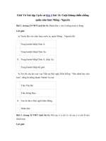 Tải Giải Vở bài tập Lịch sử 4 bài 14: Cuộc kháng chiến chống quân xâm lược Mông - Nguyên - Giải sách bài tập Lịch sử lớp 4 tập 1