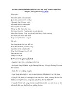 Tải Bài thơ: Nước Đại Việt ta (Nguyễn Trãi) - Nội dung bài thơ, Hoàn cảnh sáng tác, Dàn ý phân tích tác phẩm - Tác giả tác phẩm lớp 8 Nước Đại Việt ta