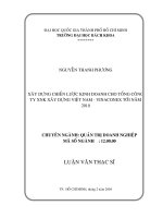 Xây dựng chiến lược kinh doanh cho tổng công ty xuât nhập khẩu xây dựng việt nam   vinaconex tới năm 2010 