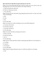 Tải Câu hỏi trắc nghiệm Địa lý 8 bài 26 - Đặc điểm tài nguyên khoáng sản Việt Nam