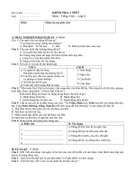 Download Đề kiểm tra 1 tiết môn ngữ văn 8- tuần 24