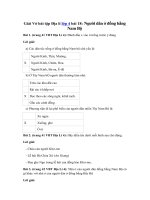 Tải Giải Vở bài tập Địa lí 4 bài 18: Người dân ở đồng bằng Nam Bộ - Giải sách bài tập Địa lí lớp 4 tập 2