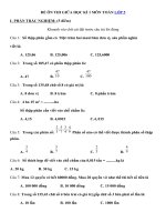 Tải Đề ôn thi giữa học kì 1 môn Toán lớp 5 - Đề kiểm tra giữa kì 1 lớp 5 môn Toán