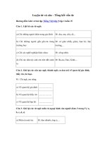 Tải Giải vở bài tập Tiếng Việt lớp 5 tuần 15: Tổng kết vốn từ - Giải sách bài tập Tiếng Việt 5 tuần 15: Luyện từ và câu