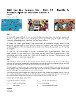 Tải Giải bài tập Family and Friends lớp 5 Unit 12: Let's open this present first! - Lesson six - Giải bài tập Family and Friends lớp 5 Unit 12