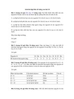 Tải Giải bài tập Hóa 10 nâng cao bài 10 - Sự biến đổi tuần hoàn cấu hình electron nguyên tử của các nguyên tố hóa học