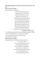 Tải Tổng hợp đề thi giữa học kỳ I môn Ngữ văn lớp 12 năm học 2015 - 2016 - Đề kiểm tra giữa học kỳ 1 môn Ngữ văn lớp 12