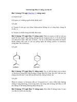 Tải Giải bài tập Hóa 11 nâng cao bài 42 - Khái niệm về tecpen