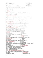 Download Đề kiểm tra 15 phút sinh học 9- có đáp án