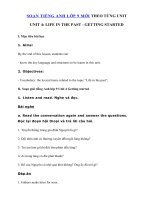 Tải Unit 4 lớp 9 Getting started - Tiếng Anh 9 Unit 4 Life in the past | Giải bài tập SGK tiếng Anh 9 mới Unit 4 Getting started