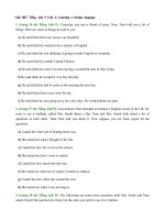 Tải Giải sách bài tập tiếng Anh lớp 9 Unit 4: Learning a Foreign Language - Giải SBT tiếng Anh lớp 9 theo từng Unit